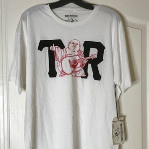 True Religion White Tee Shirt
